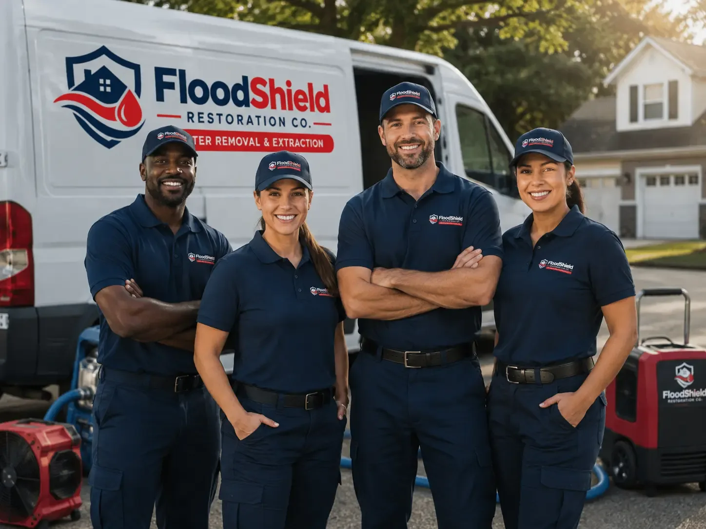 Flood Damage Restoration company in Cheshire, OH